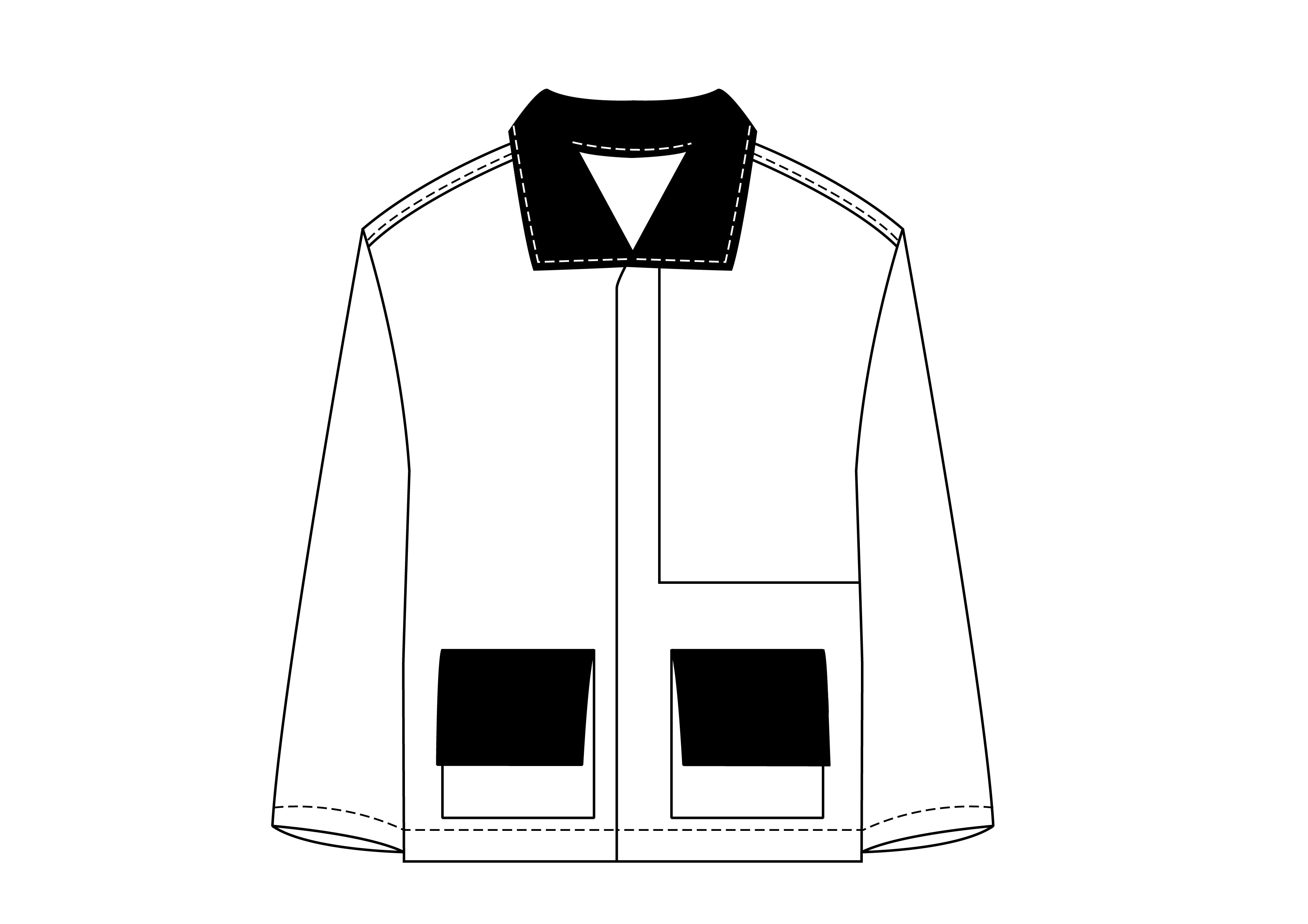VESTE UNISEXE MINIMAL